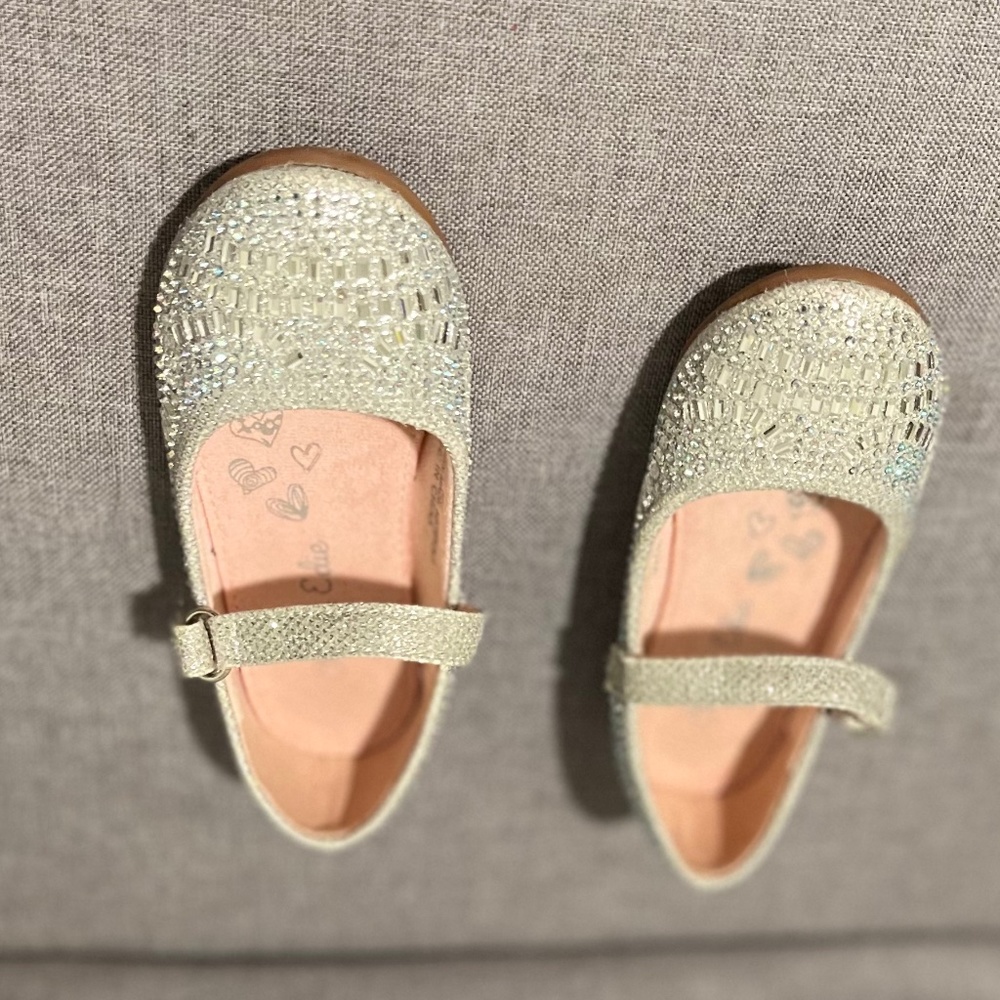 OLIVE & EDIE GLITZIE MARY JANE FLAT